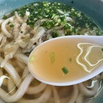 純手打 うどん屋 - 出汁