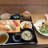 Washoku Sushi Morikawa - 寿司天ぷら定食　1800円