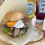 THE FIVE RIVERS FINE GLAMPING 群馬白沢 - 料理写真:ハンバーガー