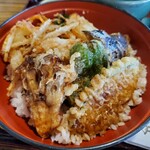 そば処ふしみ - 野菜天丼