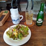 レストラン キビヤ - ランチセットサラダ