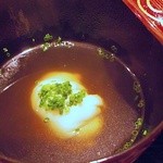虎白 - ゴマ豆腐の葛粉　スッポンスープ(2013-9)