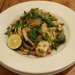 ニコラ - かますと丹波しめじのスパゲティーニ