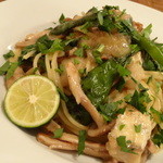 ニコラ - かますと丹波しめじのスパゲティーニ