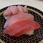 はま寿司 - まぐろ三種盛り