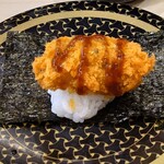 Hama Zushi - 広島県産牡蠣のカキフライつつみ(お好みソース)