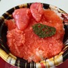 めんたいパーク - 鬼盛りめんたい丼(800円)
 海苔はたらぴよなの気づきました？