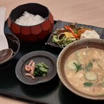 Gokoku - 冷汁とチキン南蛮の定食