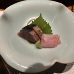 Washoku Koshitsu Izakaya Kitano Mushou Wabisabi - 本日市場から届いた旬魚盛り合せ