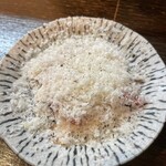 真打 - 生マッシュルームトグラナパダーノチーズ