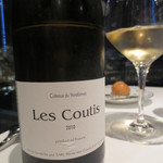 オーグードゥジュール ヌーヴェルエール - ロワールのオーガニックワインが合わされました。