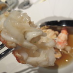 オーグードゥジュール ヌーヴェルエール - 海老の適度なレア感が気に入りました。