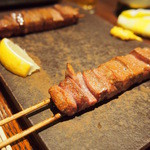 鳥茂 - レバーもさっと焙って