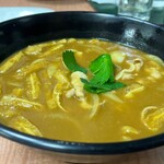 スーパー銭湯 湯処葛西 - 名物カレーうどん750円