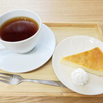 たんぽぽカフェ - チーズケーキ
