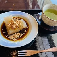 京都 つる家 - わらび餅