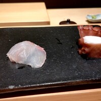 鮨処 やまと - ヒラメ　タコ