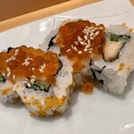 築地 すし好 - ハラス巻きハーフ