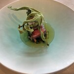 ノノカ レストラン - 「黒毛和牛　無花果」