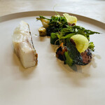 ノノカ レストラン - 「真鯛　グリーンカレー」