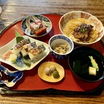Yokarou - お千代膳 焼鯖寿司付き