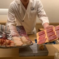 鮨 神楽 - 本日のネタ（╹◡╹）♡