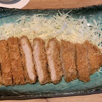 羅豚 ギンザ・グラッセ - 十勝産豚のロースカツ御膳・御飯・豚汁付1700円