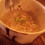 喫茶＆酒処 茶釜 - 温きしめん