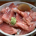 吉原大門蕎麦自然薯 - ランチの鉄火丼