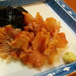吉原大門蕎麦自然薯 - 赤貝
