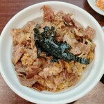 近江かね安 - 焼肉丼②