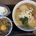 麺処 大昇 - 大昇セット(平日限定) 980円