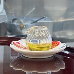 中華そば 麺ノ花 - カスリメティ鶏油