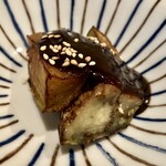 みつ - 「お通し〈揚げなすの甘味噌がけ〉（税抜￥不明）」