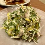 みつ - 「みょうがとオクラのサラダ（税抜￥680）」