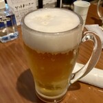 みつ - 「エビス 樽生（中）（税抜￥550）」