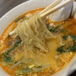 天津飯店 イオンモール幕張新都心店 - ちぢれ麺