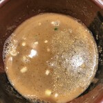 中華蕎麦 とみ田 - スープ割り