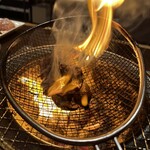 元祖 ざる焼 小林養鶏 本店わさび - 