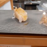 立喰い寿司 あきら - 平目のえんがわ