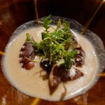 Umai Sakana To Sake Furusato - タコの旨煮　里芋のすりながし仕立て（900円）