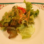 カフェラカム - ランチのサラダ