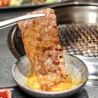 名古屋焼肉きらく - きらくのロース（青森県産NAMIKI和牛）