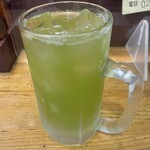 居酒屋西尾 - 緑茶　350円！ジョッキです！