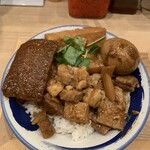 肉めし岡もと  新橋店 - 特肉めし