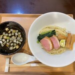 開運橋通 ふじ原 - 「岩手鴨と浅利の醤油つけそば」