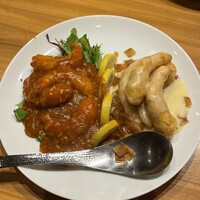 紅梅本楼 - 大海老のチリソースとマヨネーズ