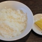 らーめん工房 大将亭 - セットのライス