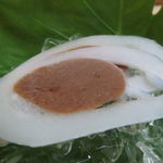 松川 - スルメイカのルイベ、生姜醤油で3