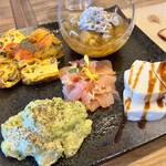 トラットリアイルポッツォ - 前菜5種盛り合わせ